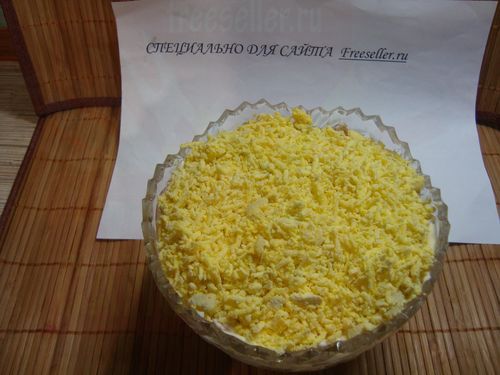 Сытный салат к празднику - Мимоза- пошаговый фото рецепт