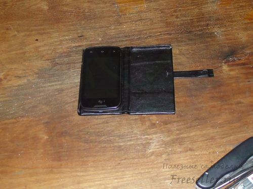 Чехол для телефона из кожи своими руками