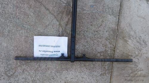 Земляной бур из труб