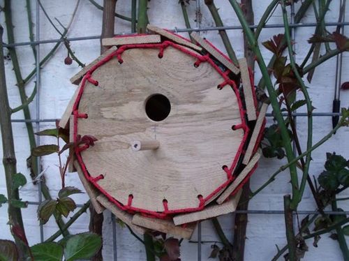Круглый скворечник своими руками