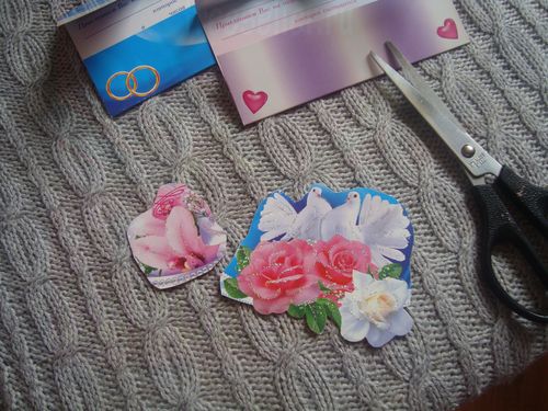 Процесс изготовления фоторамки из коробки для конфет