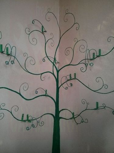 Вешалка для обуви в форме дерева