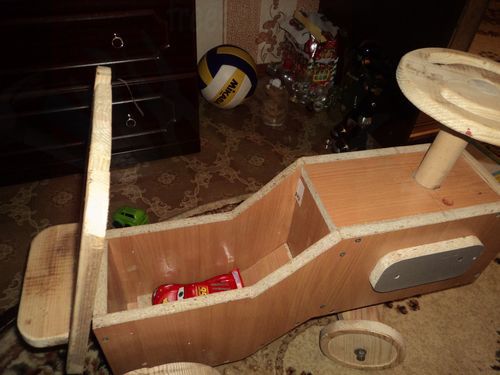 Трактор для ребенка своими руками из ЛДСП