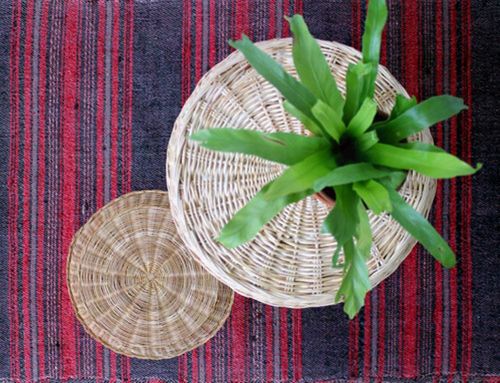 Плетеные табуреты своими руками