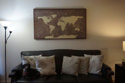 Панно на стену “Карта мира”