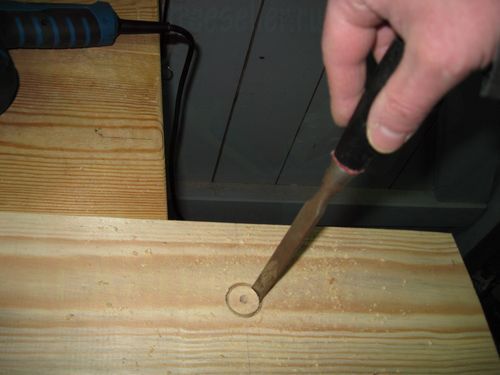 Изготовление гири из гантель