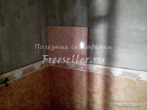 Станок для конвейерного нанесения клея на плитку - пример использования