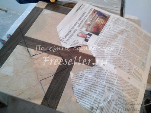 Подрезка плитки в сложных местах по шаблону