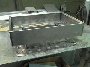 Процесс изготовления люстры из стекла и алюминия своими руками