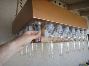 Люстра из стекла и алюминия своими руками