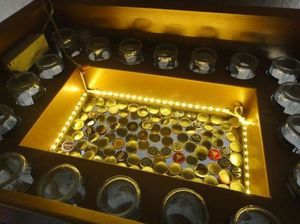 Люстра из стекла и алюминия своими руками