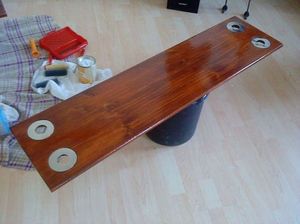 Процесс изготовления подставки для обуви с регулировкой высоты своими руками