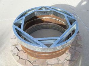 Процесс изготовления 3-хуровневого газового мангала своими руками