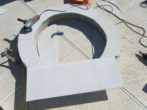 Процесс изготовления 3-хуровневого газового мангала своими руками