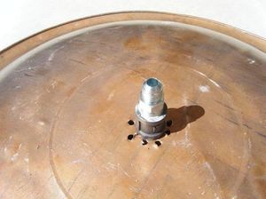 Процесс изготовления 3-хуровневого газового мангала своими руками