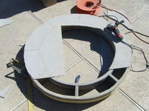 Процесс изготовления 3-хуровневого газового мангала своими руками