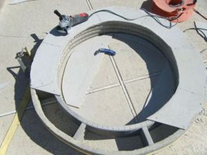 Процесс изготовления 3-хуровневого газового мангала своими руками