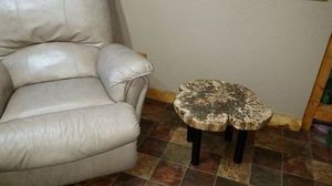 Журнальный столик из спила своими руками