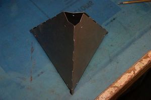 Процесс изготовления печи пирамида