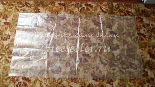 Самодельные кармашки из пленки для вещмешка