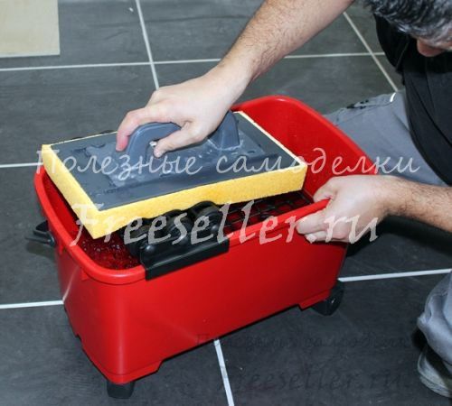 Комплект для затирки плиточных швов RUBI, артикул 21995