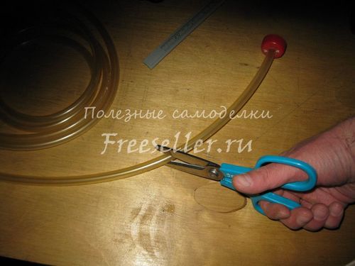 Процесс изготовления изготовления лейки для полива рассады