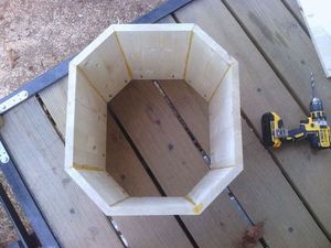 Процесс изготовления компостного туалета