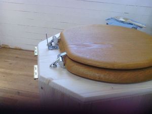 Процесс изготовления компостного туалета