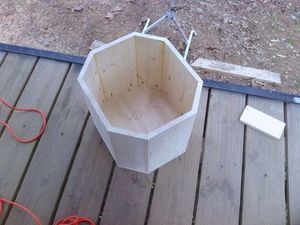 Процесс изготовления компостного туалета