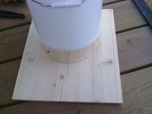 Процесс изготовления компостного туалета