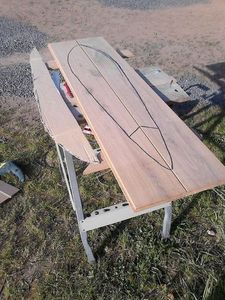 Процесс изготовления лонгборда из паркетной доски