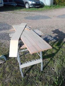 Процесс изготовления лонгборда из паркетной доски