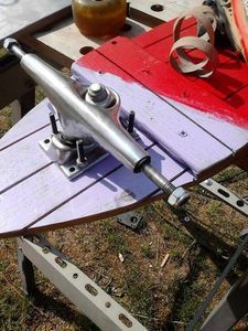 Лонгборд из паркетной доски своими руками