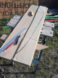 Процесс изготовления лонгборда из паркетной доски