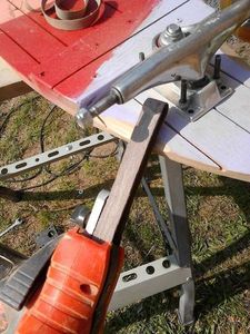 Лонгборд из паркетной доски своими руками