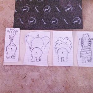 Процесс изготовления сказочной вешалки для детей