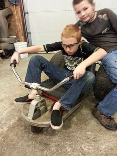 Электрический трайк своими руками