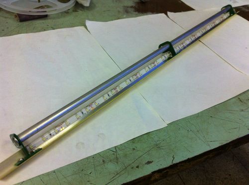 Процесс изготовления функционального светильника для рабочего места