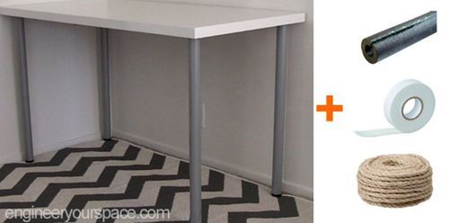 Стол IKEA GALANT с ножками IKEA ADILS