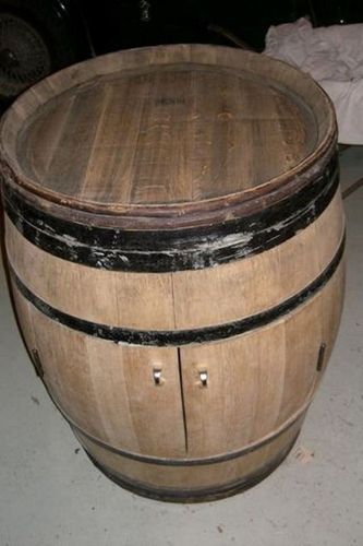 Шкаф из винной бочки своими руками