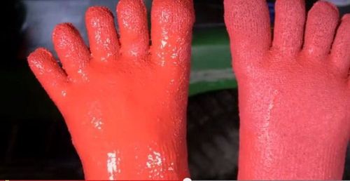 Резиновые носки своими руками