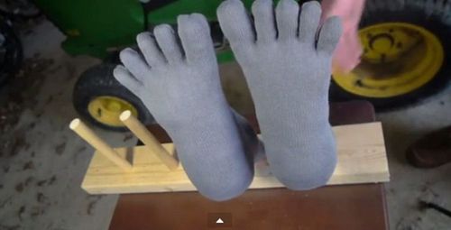 Резиновые носки своими руками