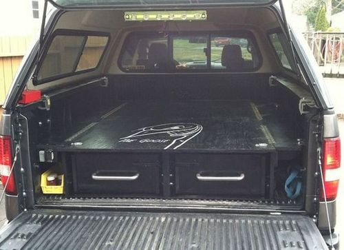 Выдвижные ящики в багажник автомобиля своими руками