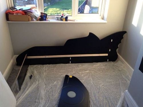 Кровать Бэтмобиль своими руками