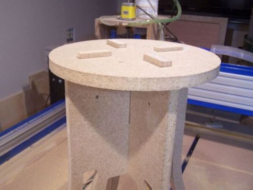 Процесс изготовления табурета из ЛДСП свои ми руками