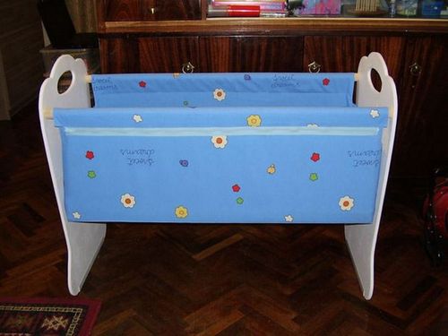 Как сделать детскую кроватку своими руками