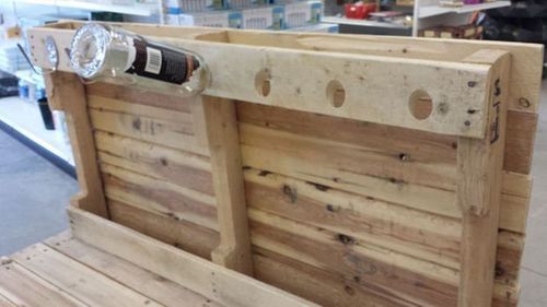 Мини бар из поддона