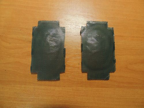 Музыкальная колонка из пивной банки - сетка для защиты динамиков