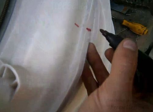 Процесс замены подшипника барабана стиральной машины Indesit