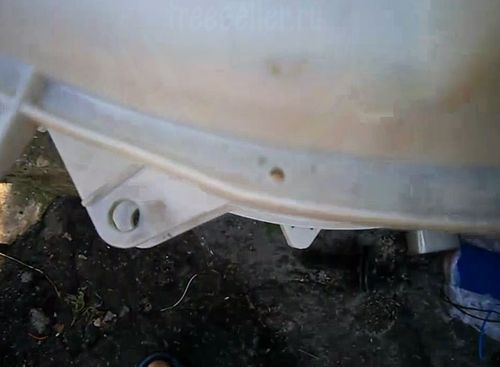 Процесс замены подшипника барабана стиральной машины Indesit